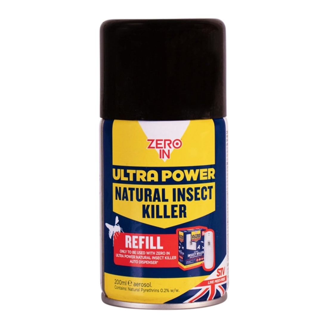 Stv Natural Insect Killer Refill - 200ml Aerosol ehdxb