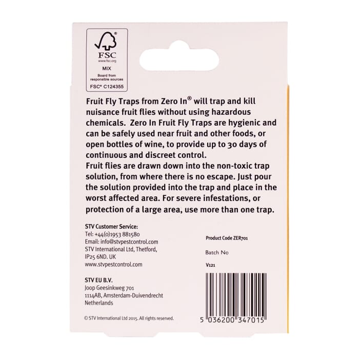 Stv Ready-Baited Fruit Fly Trap – Twinpack ehdxb